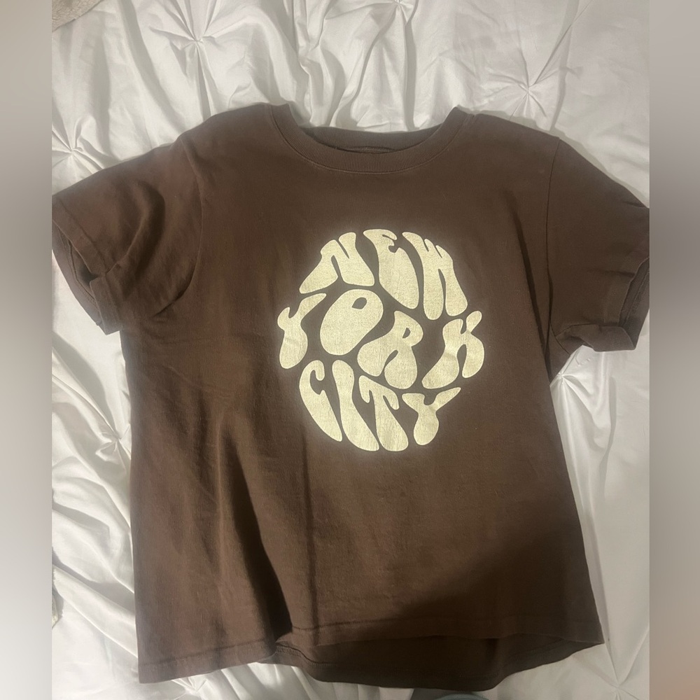 Brandy Melville New York Crop Top